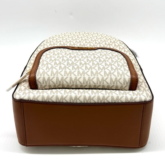 Michael Kors Jaycee Medium Signature Logo Backpack - Vanilla main image 7